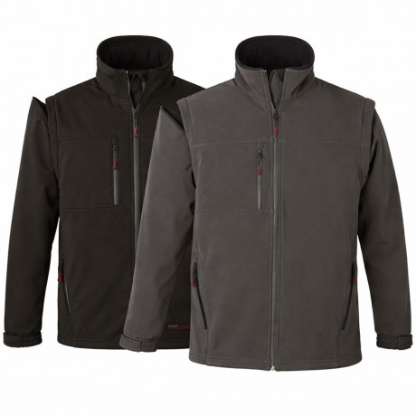 Veste softshell YANG II 2 en 1 manches amovibles – 5YANG – Coverguard