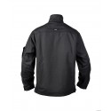 Veste de travail Canvas TUSLA noir DASSY dos