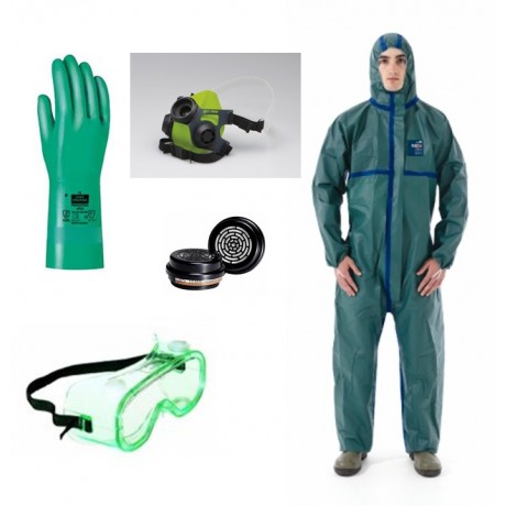 Kit phytosanitaire masque à cartouche A2P3 Sécurama