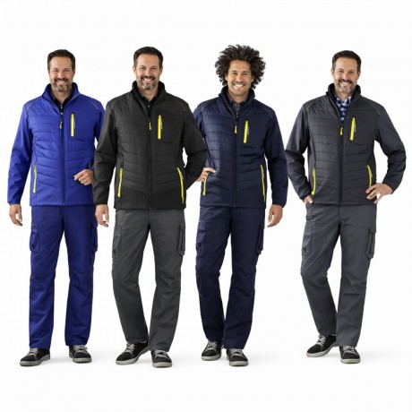 Veste d’hiver Stretchline doudoune PLANAM – Modèles 6680/6681/6682/6683