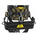 rangement sellette d'assise pour harnais petzl volt