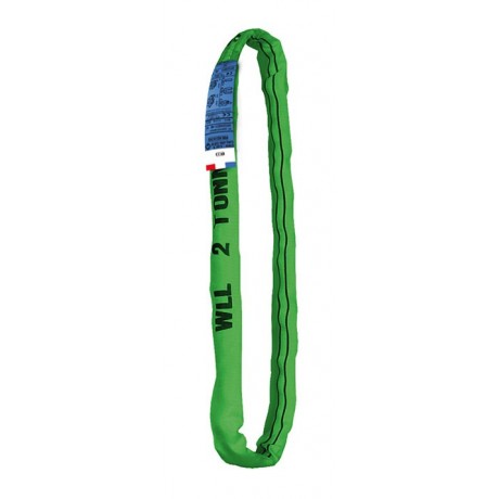Elingue ronde agricole, verte, 2 T, 3 ou 4 m