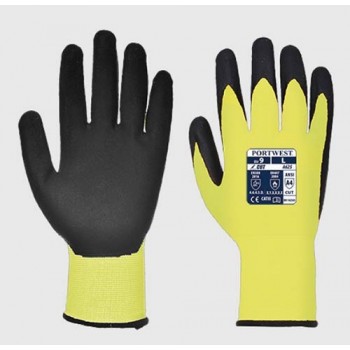 gants anti coupures haute visibilité jaune 4543