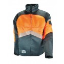 veste solidur authentic orange noire classe 1 