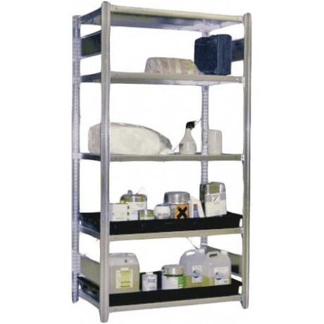 Rayonnage de rétention local phytosanitaire Sécurama