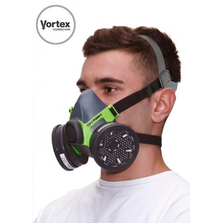 Demi-masque à cartouche BLS 4000 B-Lock I Sécurama