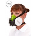 Matériel Professionnel : Demi masque BLS 4000 silicone - cartouche B Lock