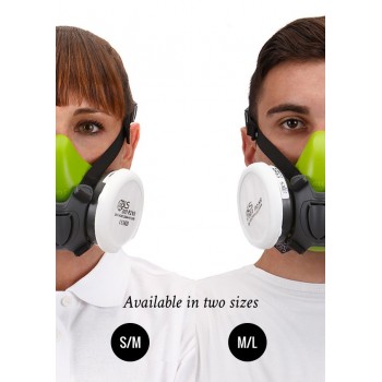 Demi masque BLS 4000 silicone, tailles