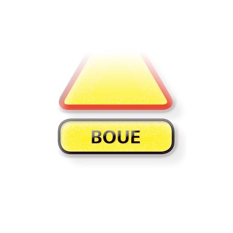 Panonceau de signalisation 1 ligne classe 1 base 700 mm l Sécurama