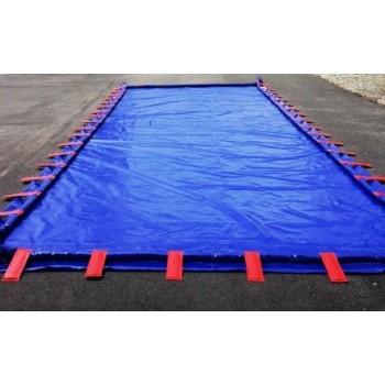 Aire souple pour la rétention des effluents phytosanitaires