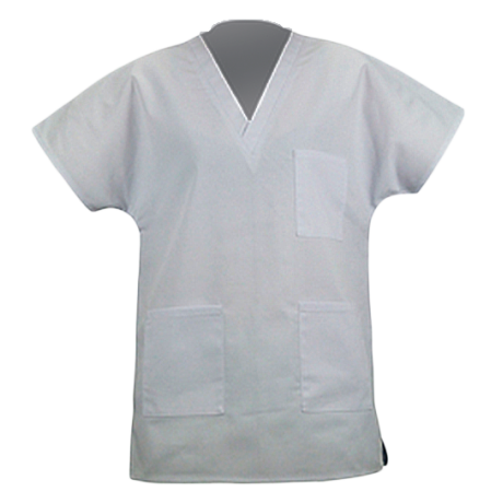 Tunique de travail mixte à enfiler blanche PBV Sécurama