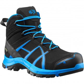 Chaussure HAIX Black Eagle Safety 40 Mid black blue sécurité GORE TEX® HAIX