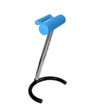 Tabouret Assis debout chromé ergonomique