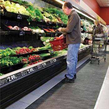 Rayon fruits et légumes Tapis adhésif absorbant Grippy NEW PIG antidérapant gris