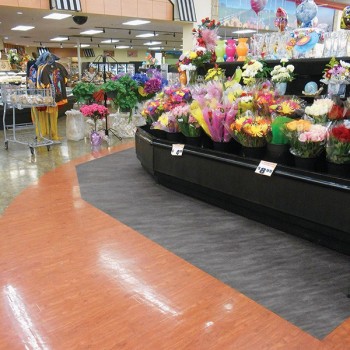 Rayon fleurs Tapis adhésif absorbant Grippy NEW PIG antidérapant gris