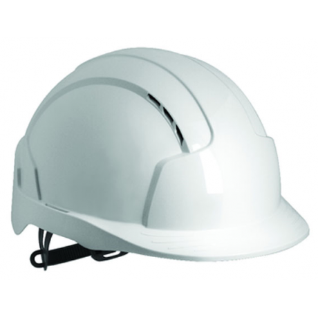 Casque Chantier Evolite Ventilé Crémaillère Blanc