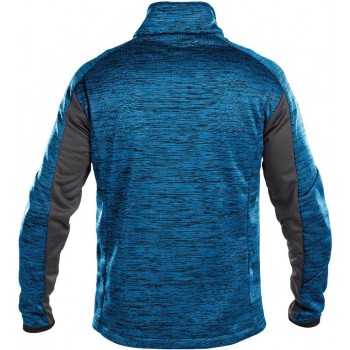 Dassy Veste polaire confort CONVEX 285 gr Bleu Azur / Anthracite