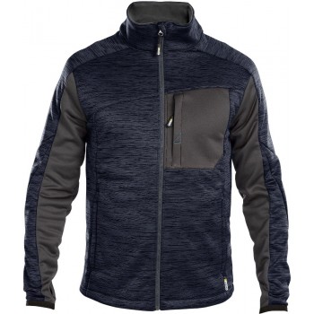 Dassy Veste polaire confort CONVEX 285 gr Bleu Nuit / Anthracite