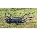 Brouette électrique professionnelle EXTRA PRO CHARRETTE 150 kg ZOETTE
