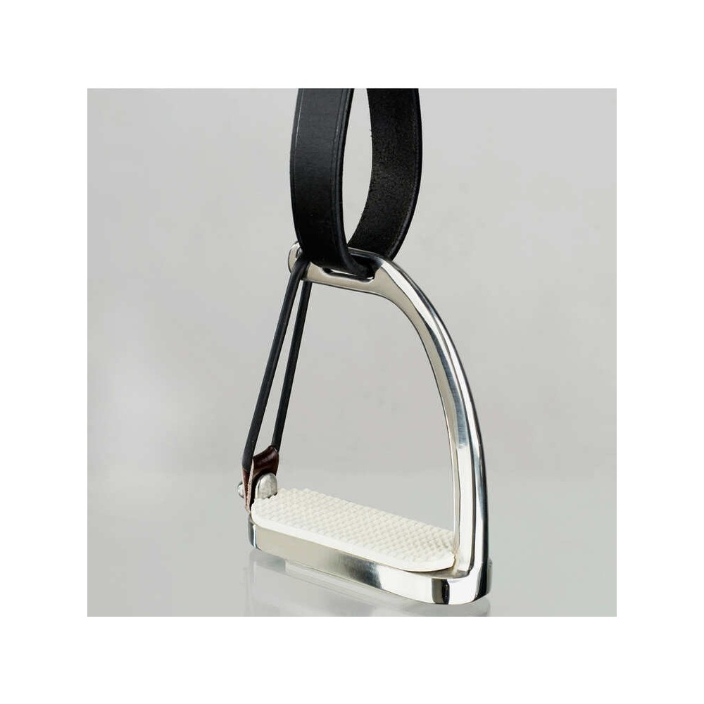 Étriers de sécurité inox avec anneaux élastiques Étriers de sécurité inox avec anneaux élastiques