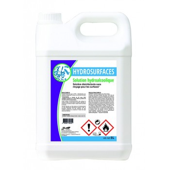 Désinfectant hydroalcoolique Hydrosurfaces, 5 l