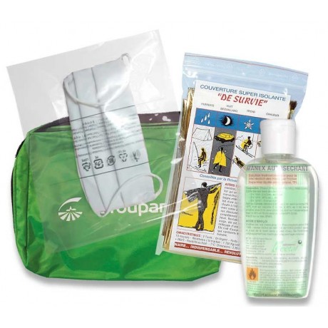 Kit 4 : 2 masques, CleanKey, gel, couverture