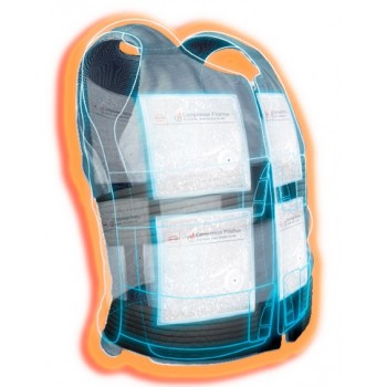 Gilet refroissisant CRYOVEST Industry et 8 recharges SECURAMA