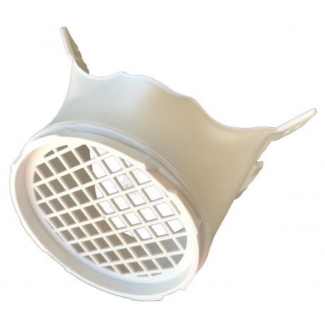 Jupe porte-filtre pour masque OCOV