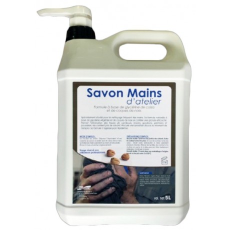 Savon d’Atelier écologique pour les mains (5L)