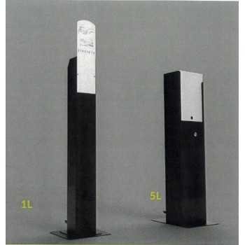 Distributeur à pied de gel hydroalcoolique