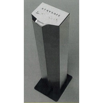 Distributeur à pied de gel hydroalcoolique