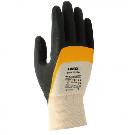 Gants de protection ré entrée XG20 GRIP UVEX dos déperlant