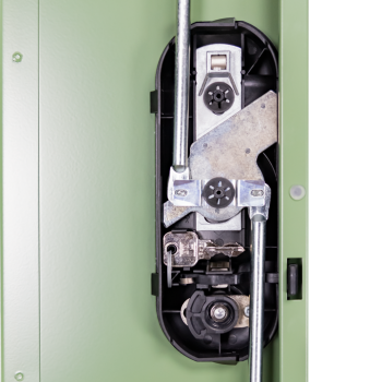 Armoire phytosanitaires haute 2 portes en kit 300L TRIONYX fermeture