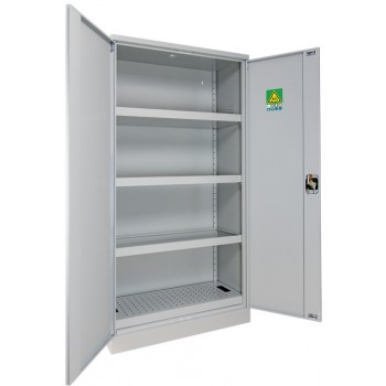 Armoire phytosanitaires haute 2 portes en kit AL 307 TRIONYX ouverte et vide