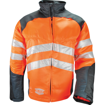 Veste HV orange GLOW anti coupure SOLIDUR