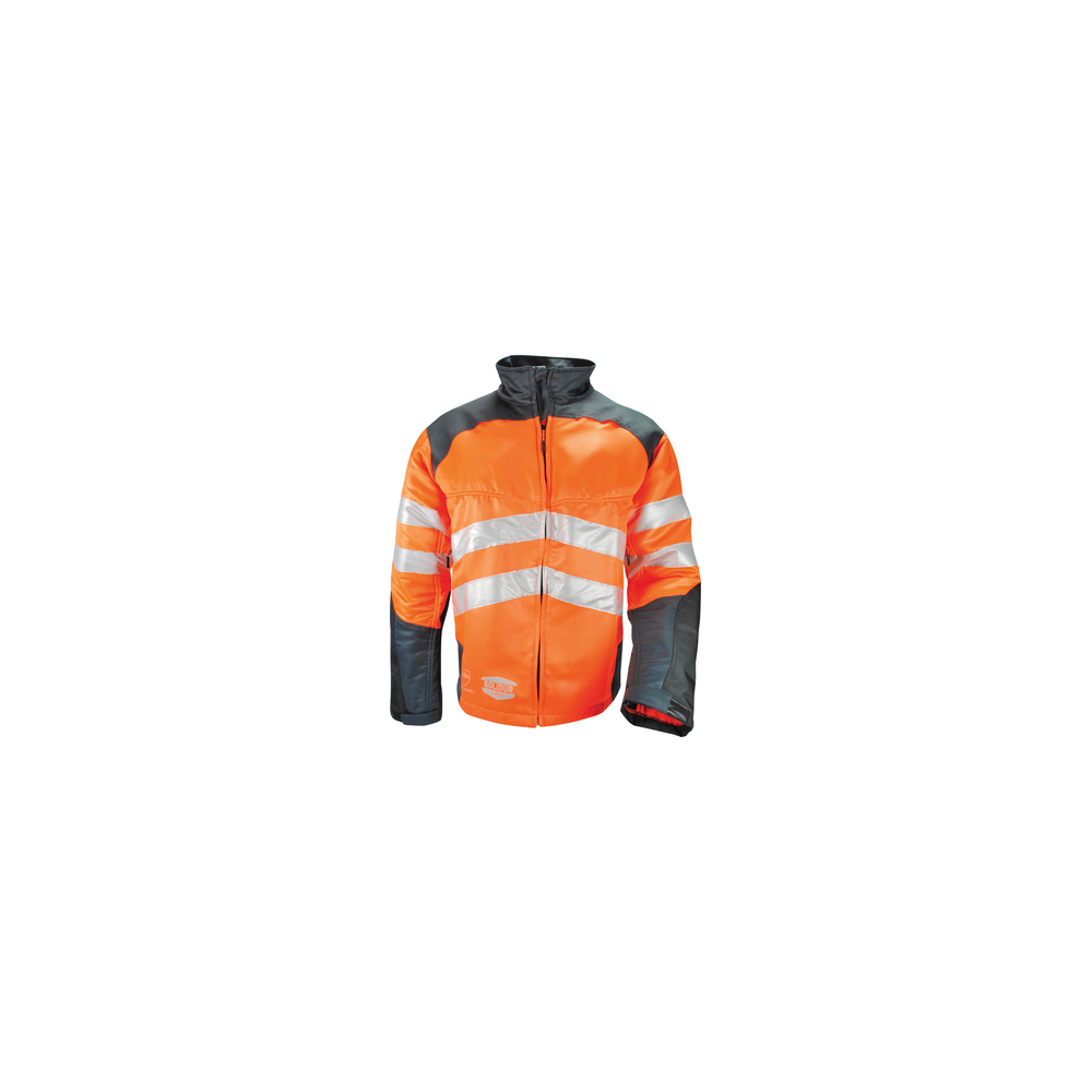 Veste HV orange GLOW anti coupure SOLIDUR