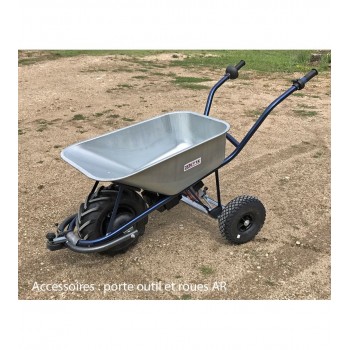 Brouette électrique EXTRA PRO 100 10 marche arrière freinée Zoette