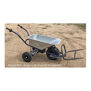 Brouette électrique EXTRA PRO 100 10 marche arrière freinée Zoette