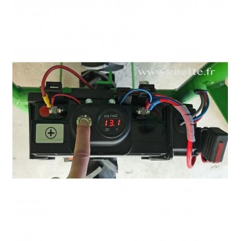 Contrôleur de charge Brouette électrique professionnelle EXTRA PRO 200 litres ZOETTE