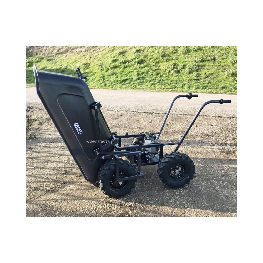 Brouette basculante à moteur mini dumper KIKIP ZOETTE