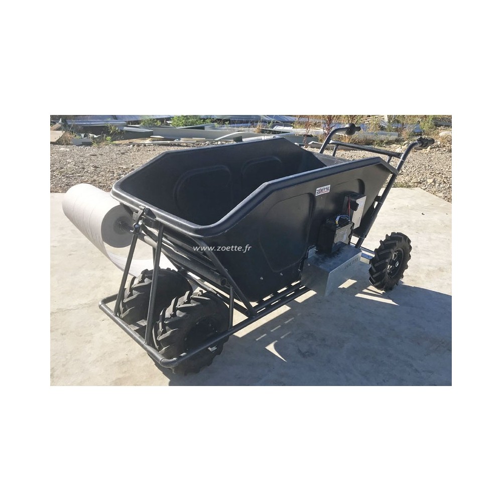 Brouette distributrice 460 L MEGA JUMBO ZOETTE