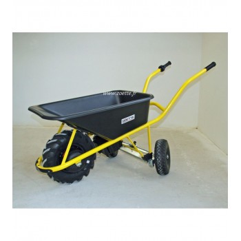 Roues directionnelles arrières pour brouette ZOETTE