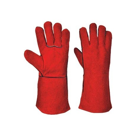 Gant soudeur cuir haute résistance