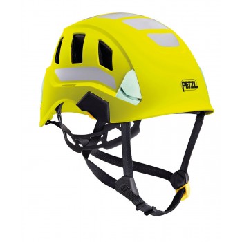 Casque jaune haute visibilité ventilé STRATO VENT HI VIZ PETZL I Sécurama