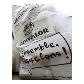 Sachet 500 L récupération emballages et plastiques ADIVALOR