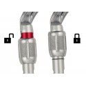 Mousqueton ovale OK trois système de verrouillage PETZL I Sécurama