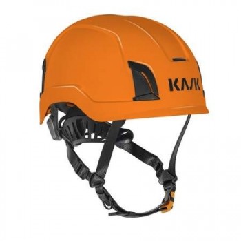 Casque de chantier ZENITH X jugulaire 10 ans KASK orange