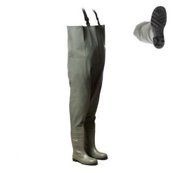 Waders de sécurite CHEST SAFETY PVC DUNLOP Securama