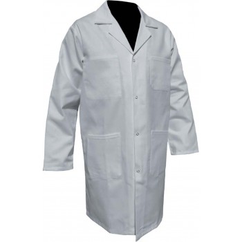 Blouse homme Poly Coton à...