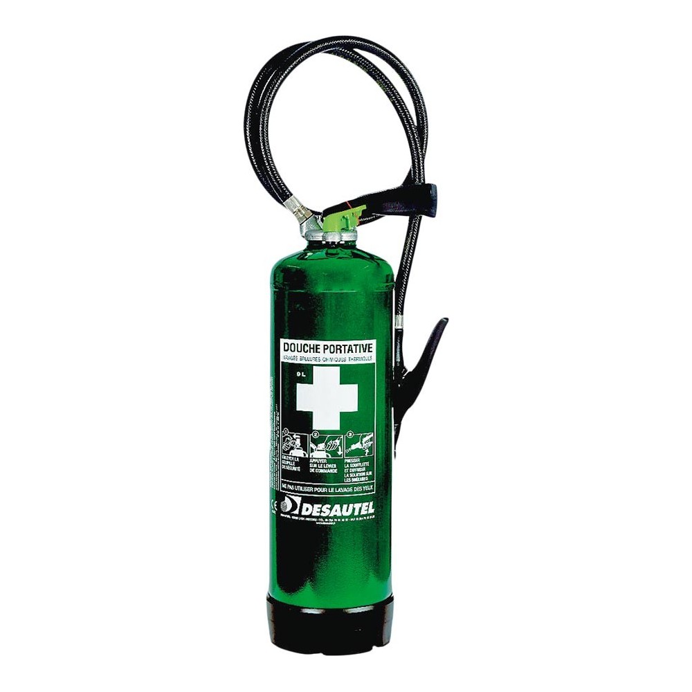 Douche Autonome de Sécurité risque chimique et feu